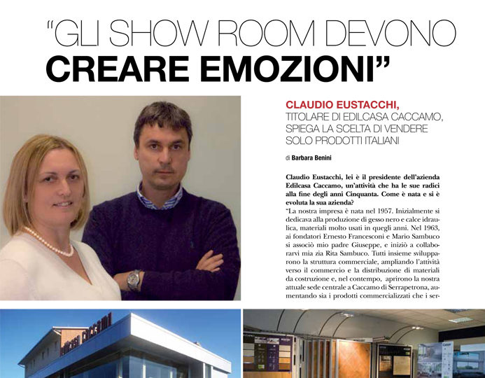 Gli ShowRoom devono creare emozioni