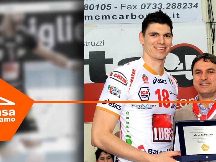 Consegna TROFEO a MARKO PODRASCANIN