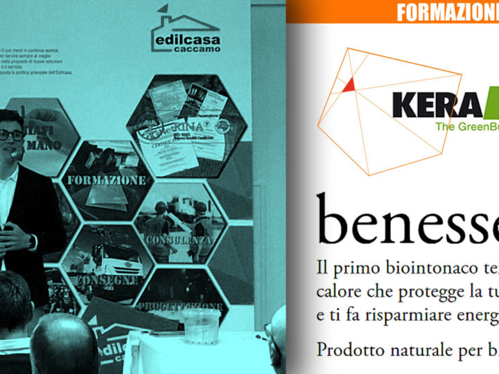 Benessere bio® Kerakoll il primo Biointonaco termo-deumidificante a celle di calore