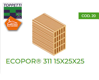 ECOPOR® 311 15X25X25