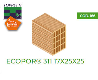 ECOPOR® 311 17X25X25