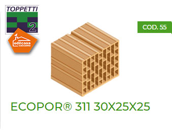 ECOPOR® 311 30X25X25