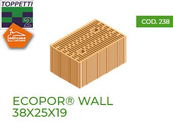 ECOPOR® WALL 38X25X19